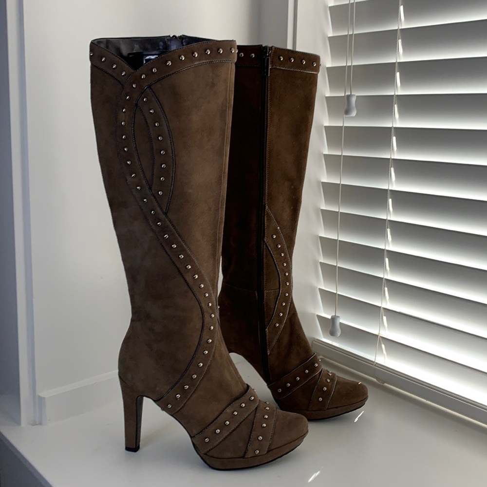 Sacha London suede boots.